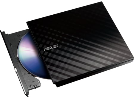 ASUS Extern DVD-brännare Svart DVD-RW