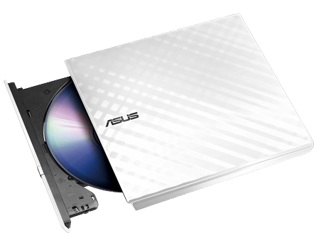 ASUS Extern DVD-brännare Vit DVD±RW