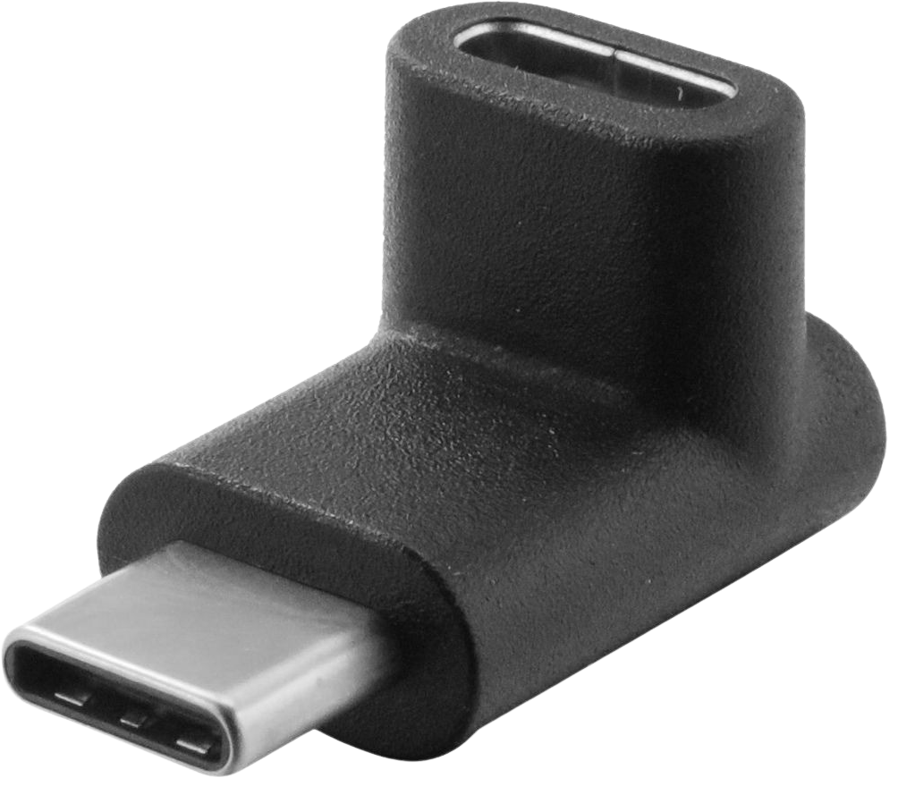MicroConnect USB-C -> USB C , Vinklad adapter 270°