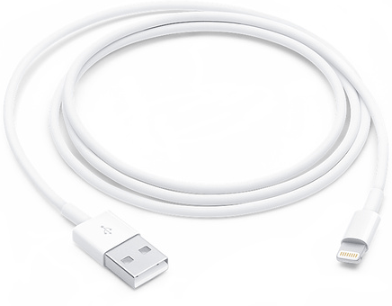 Apple Lightning till USB-kabel Vit 1 m