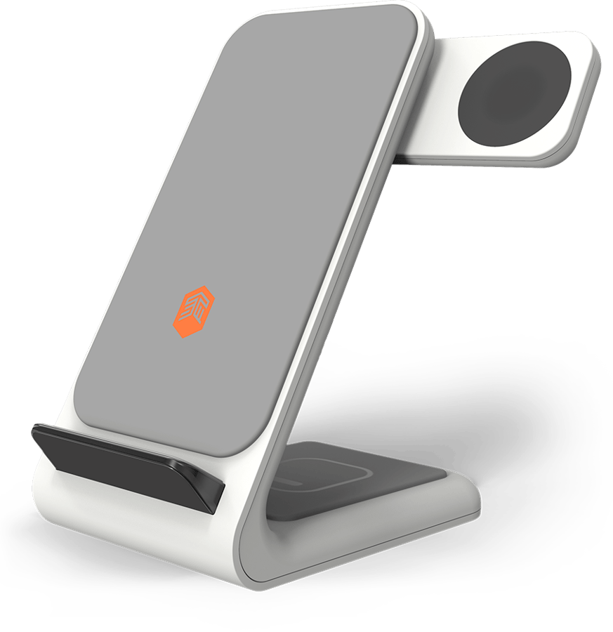 STM Chargetree Swing Laddningsstation, Vit