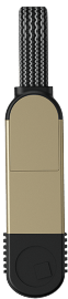 Rolling Square InCharge X, 100W, USB-C/Lightning/MicroUSB, 7cm, Beige