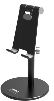 PORT Designs Ergonomiskt Smartphonestativ Svart