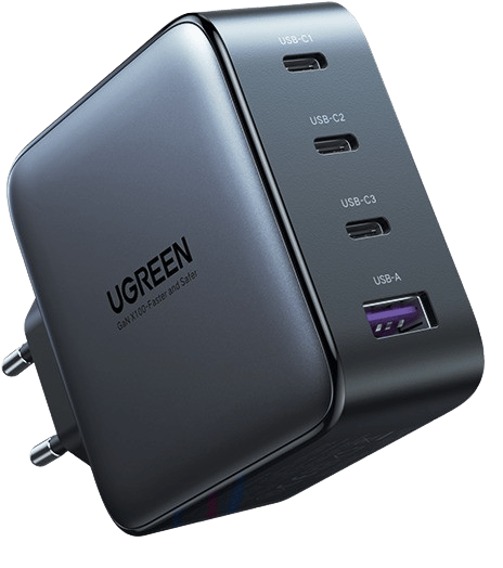 UGREEN Nexode 100W 4-Ports Gan-laddare