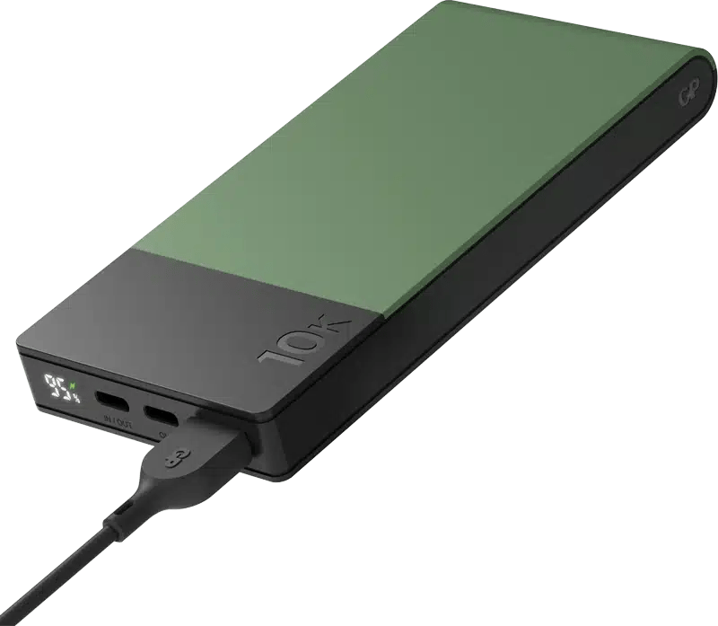 GP PowerBank M2+, 10000 mAh, Grön