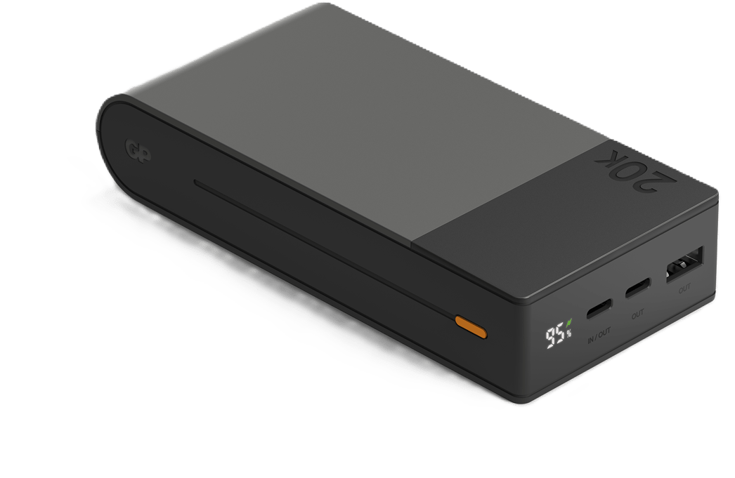 GP PowerBank M2+, 20000 mAh, Grå