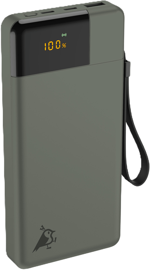 Aqiila Powerbird Powerbank 20000mAh 20W Mossgrön