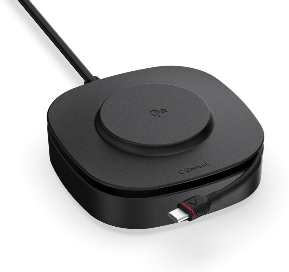 Unisynk USB-C Laptop/Qi2 2-in-1 Charger 80w