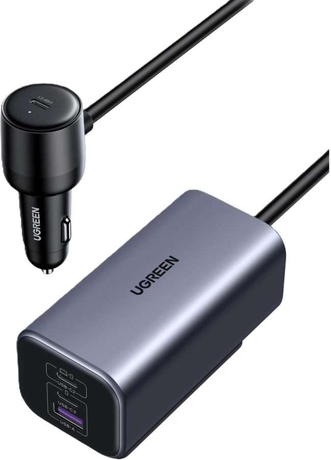 UGREEN Billaddare 150W 4 portar