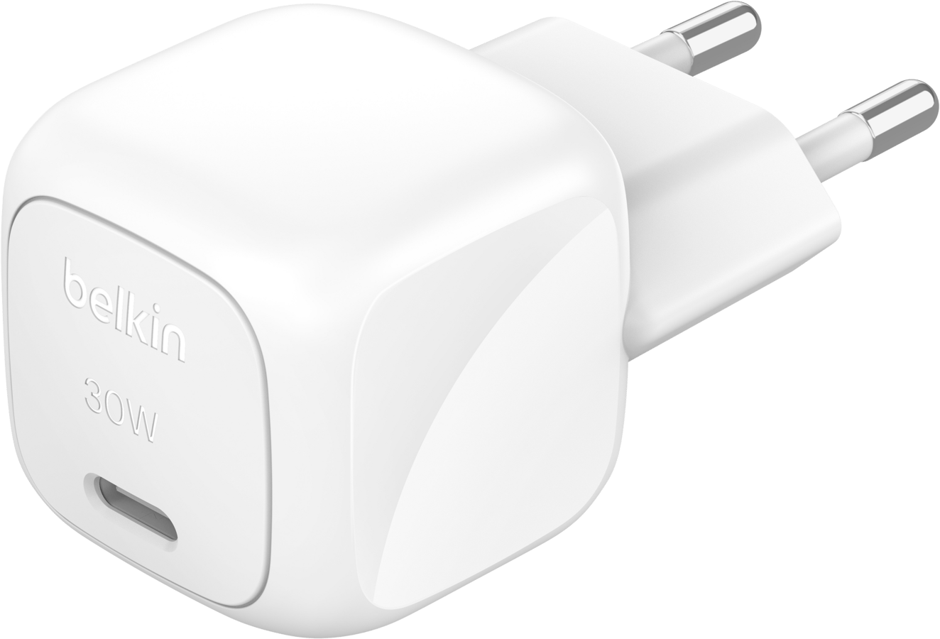 Belkin Väggladdare USB-C 30W Vit