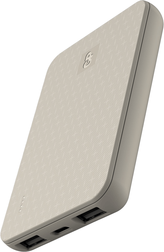 GP Powerbank Plus 3-Port 5000 mAh - Cream