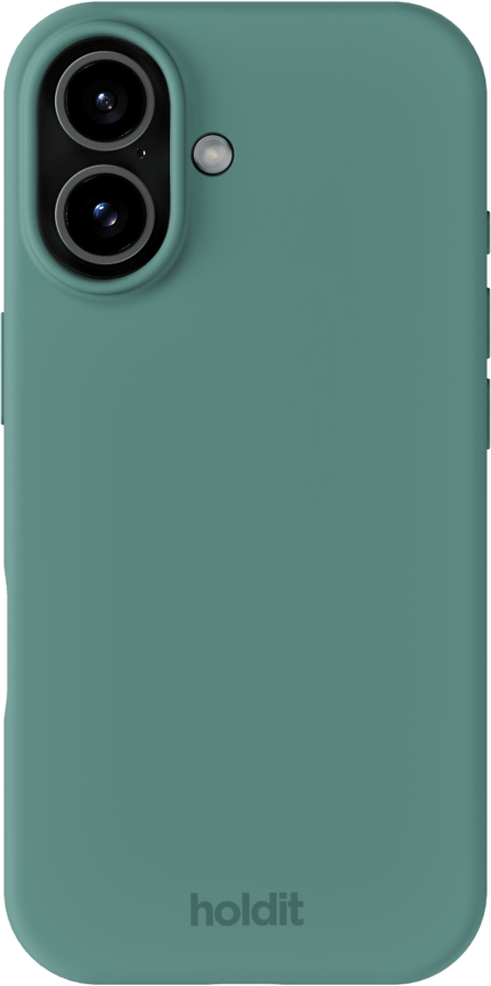 Holdit iPhone 17 Silicone Case Grön