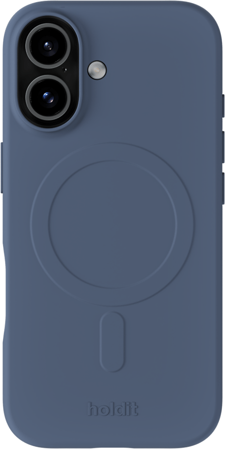 Holdit iPhone 17 MagSafe Soft Case Blå