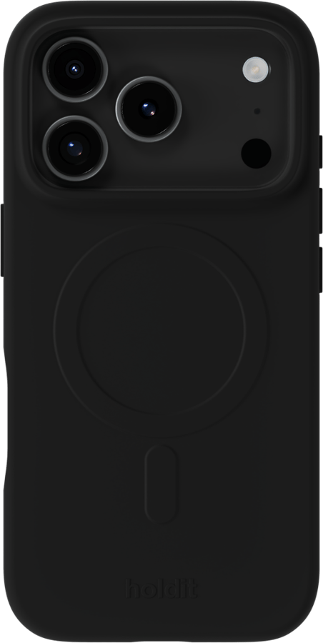 Holdit iPhone 17 Pro Max MagSafe Soft Case Svart