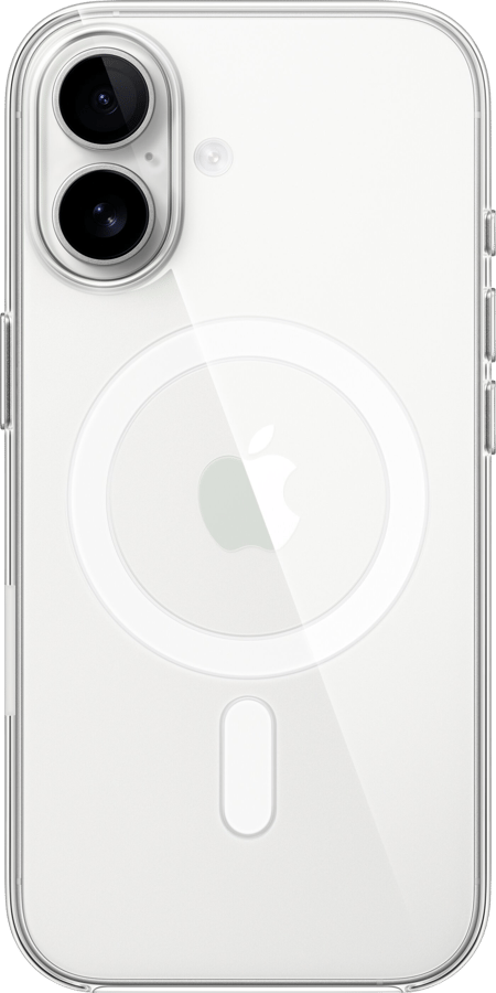 Apple iPhone 17 Clear Case med MagSafe