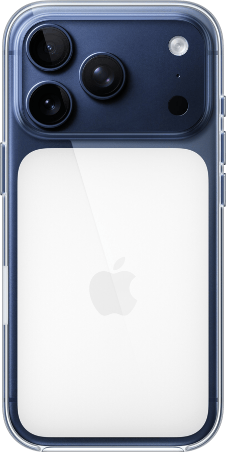 Apple iPhone 17 Pro Clear Case med MagSafe