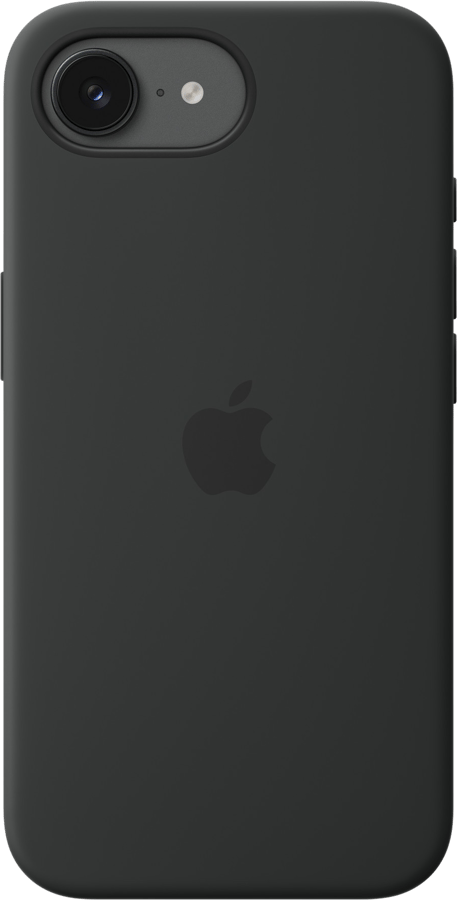 Apple iPhone 17e Silikonskal MagSafe Svart