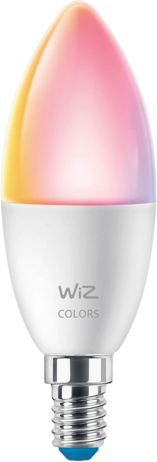 WiZ Wi-Fi Lampa E14 Kron RGB