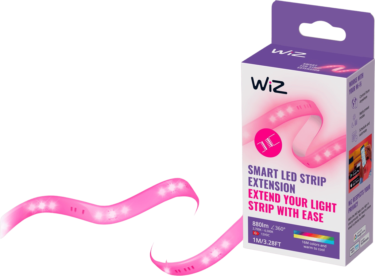 WiZ WiFi LED-Strip 1m förlängning
