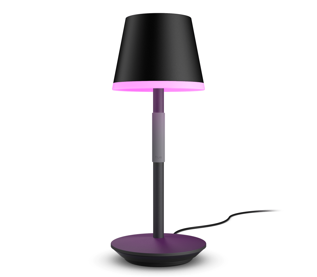 Philips Hue Go Bärbar Bordslampa Svart