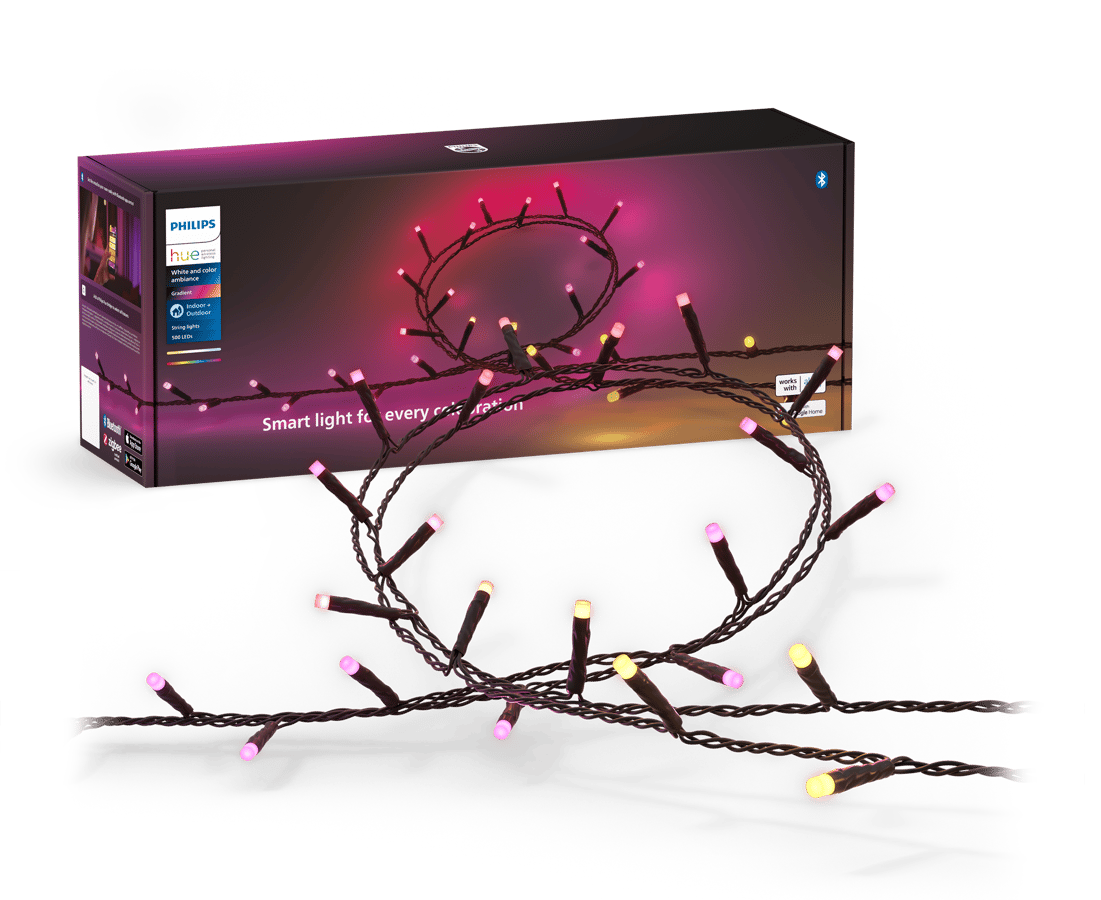 Philips Hue Festavia Ljusslinga 2x20m 500st LED
