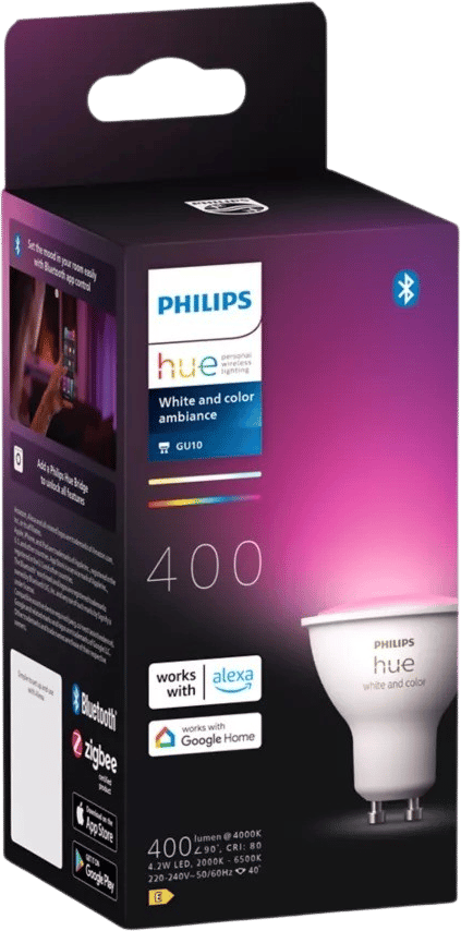 Philips Hue White Color 4.2W GU10 1-pack