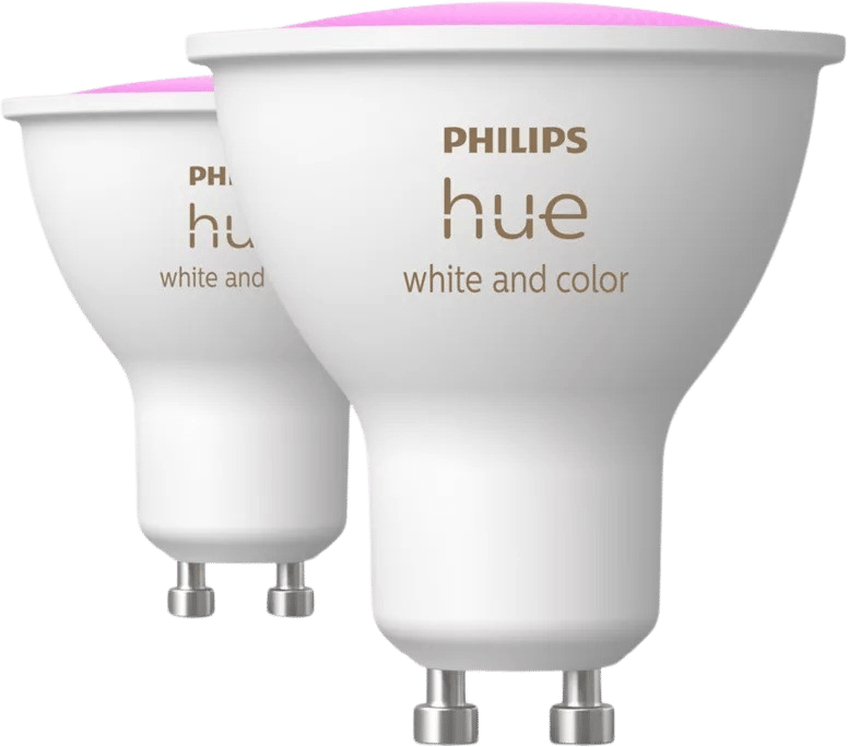Philips Hue White Color 4.2W GU10 2-pack