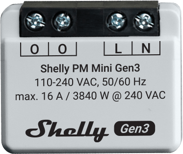 Shelly Plus PM Mini Gen 3