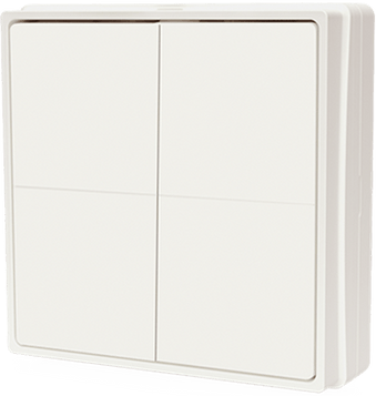 Shelly BLU Wall Switch 4 - Fristående