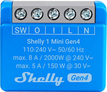 Shelly 1 Mini Gen 4