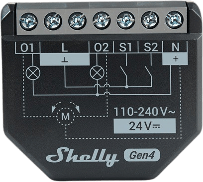 Shelly 2PM Gen 4