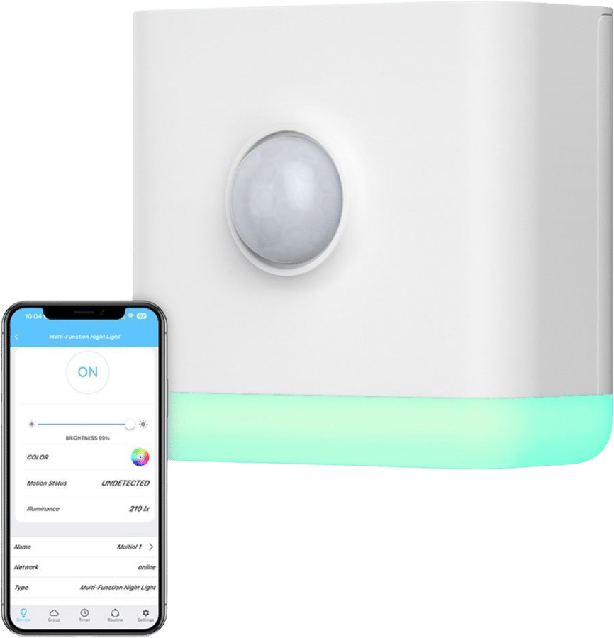 ThirdReality Rörelse- Ljussensor & RGB Nattlampa Zigbee