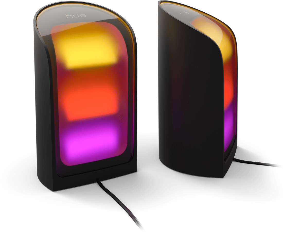 Philips Hue Wall Washer 2-pack Svart