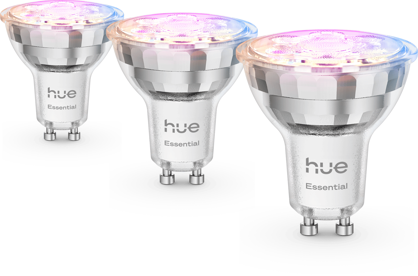 Philips Hue Essential White Color GU10 3-pack