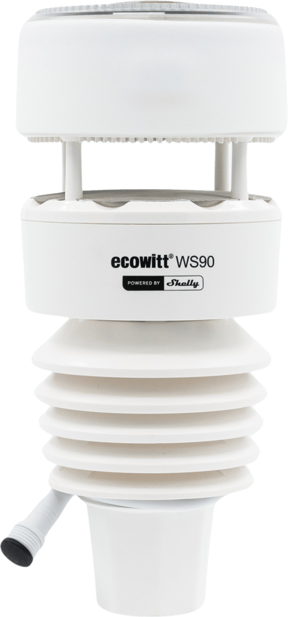 Ecowitt Weather Station WS90 Powered by Shelly