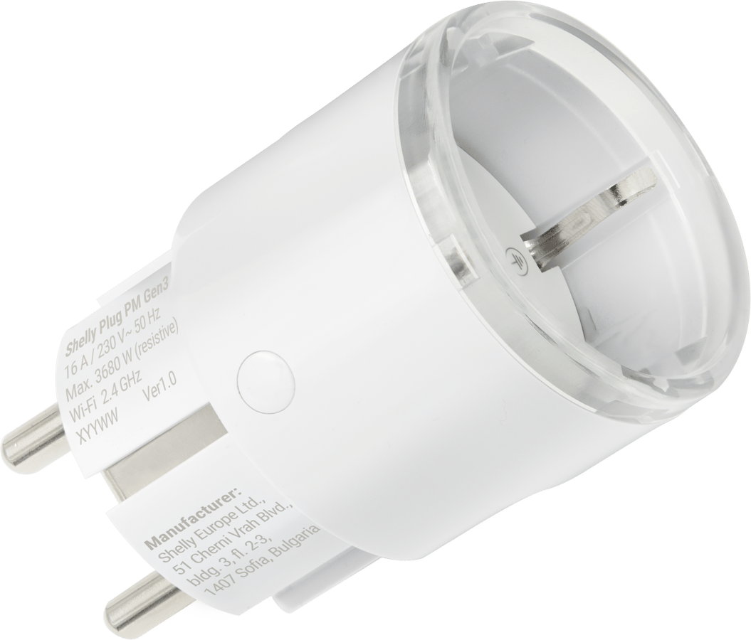 Shelly Plug PM Gen3 Vit