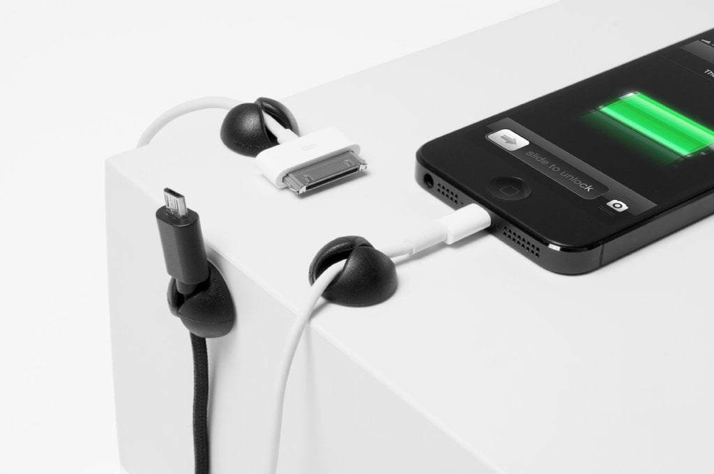 BlueLounge CableDrop Mini 9-P Svart