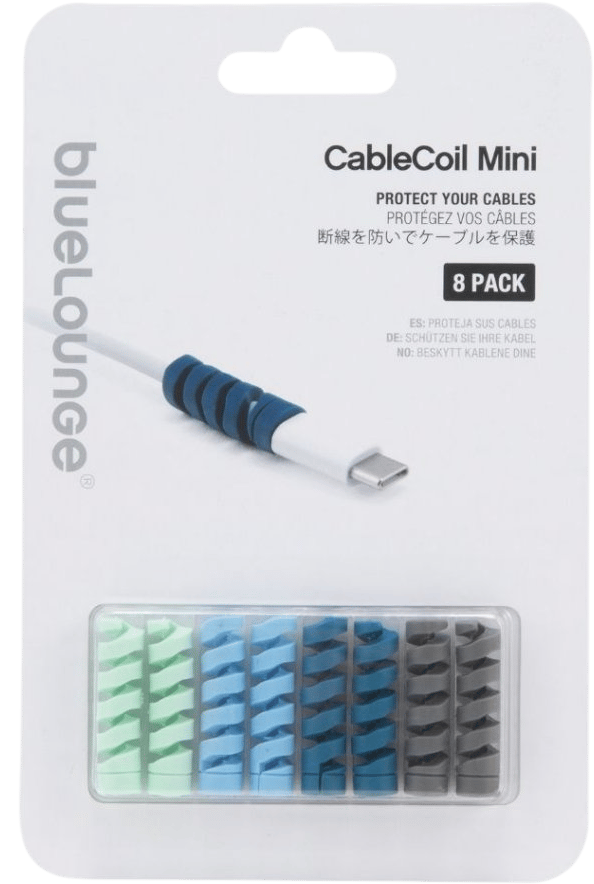 BlueLounge CableCoil Mini 9-P Blå