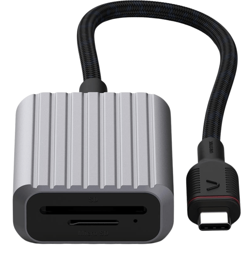 Unisynk USB-C to Card Adapter Grå