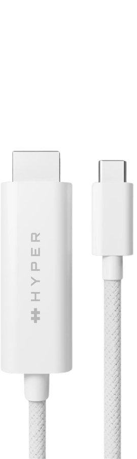 HyperDrive USB-C to HDMI 4K60Hz 2,5m Vit