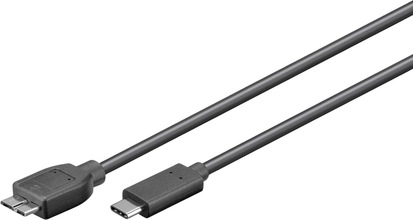 MicroConnect USB-C till Micro-B 0.6m