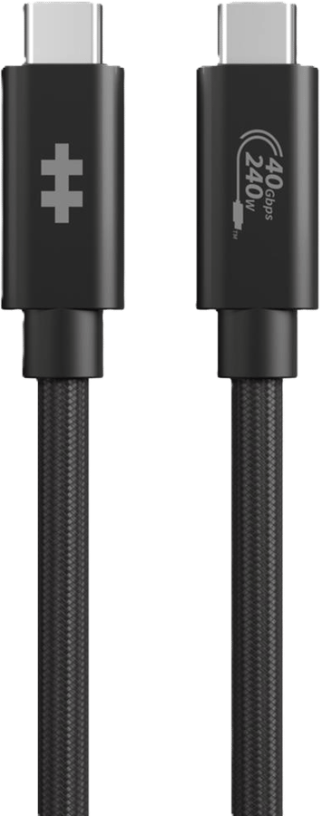 Hyper USB4 USB-C till USB-C 1.2m Svart