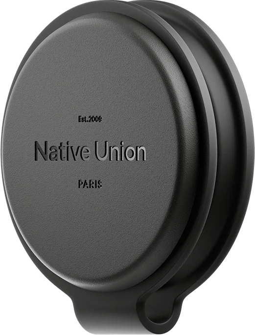 Native Union Voyage 2 in 1 Trådlös laddare Svart