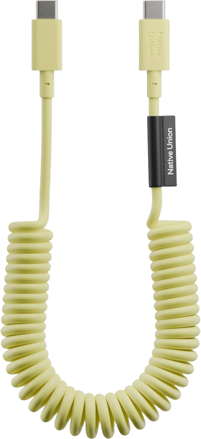 Native Union POP Cable USB-C till USB-C 60W 1.2M Lemon