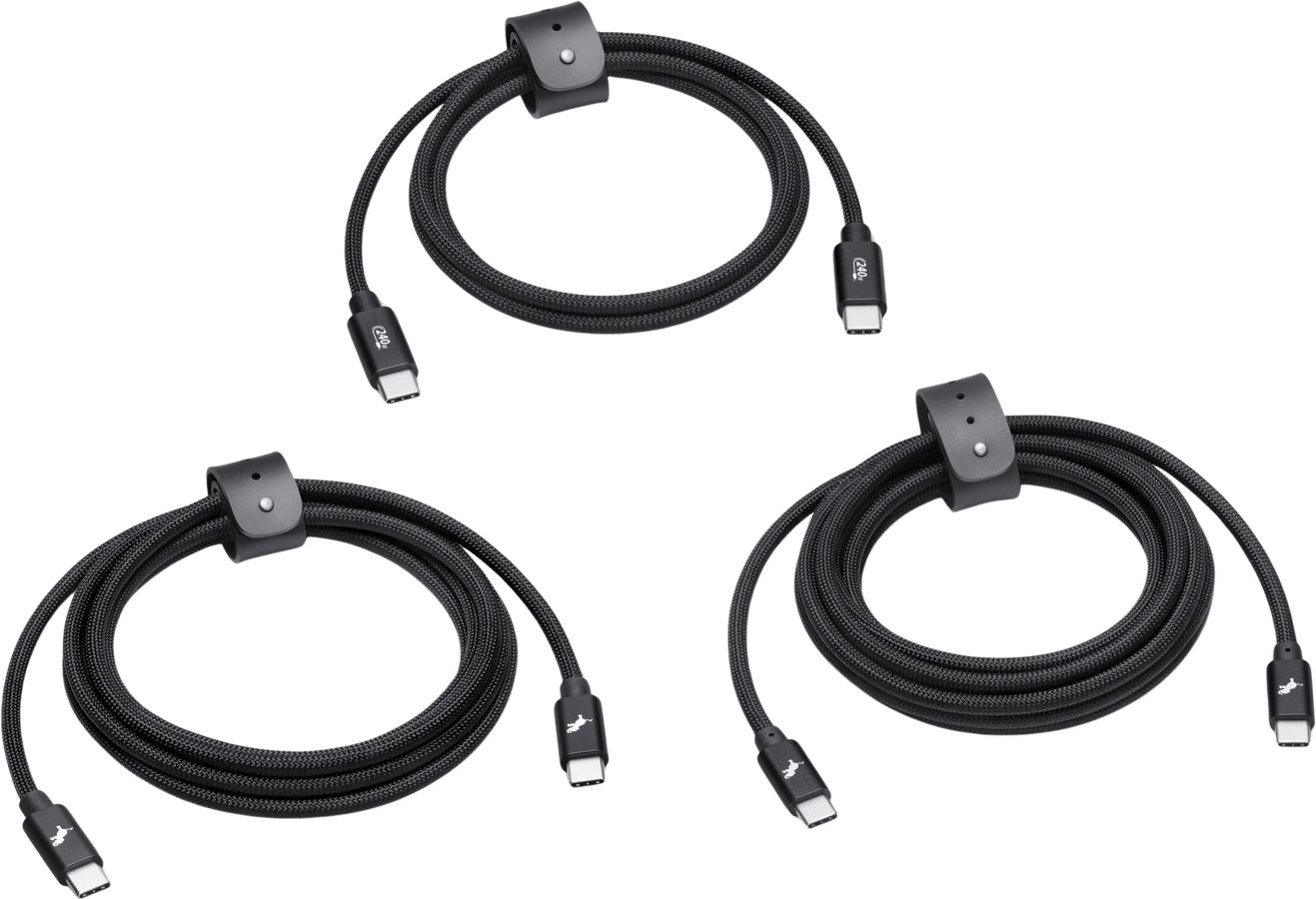 Nimble USB-C 240W 3-pack 1m, 2m, 3m