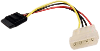 DELTACO Serial-ATA strömadapter 12v