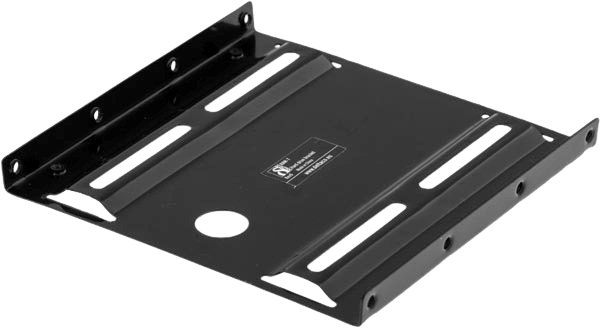 Adapterkit Monteringsram 2.5" till 3.5" Svart
