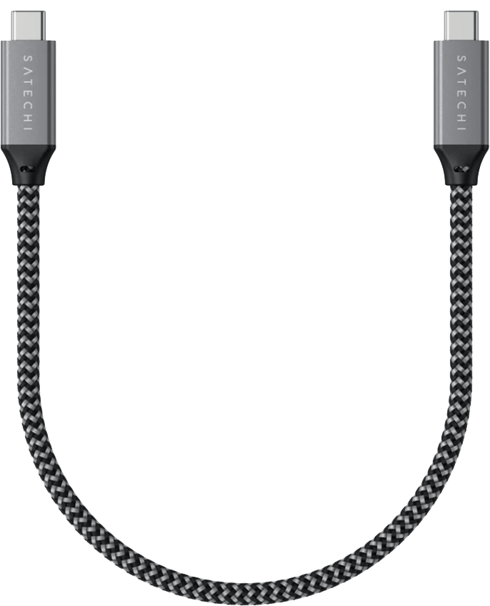 Satechi USB4 USB-C till USB-C kabel 100W 25cm