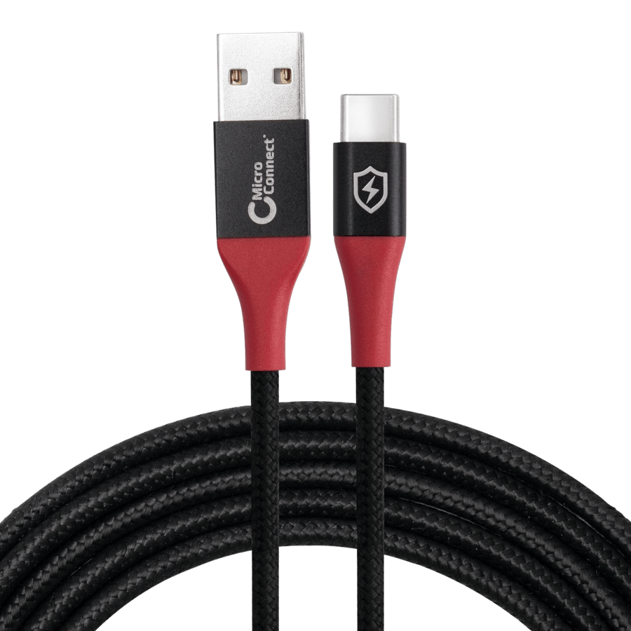 MicroConnect Safe Charge USB-A to C Data Blocker 1.5m