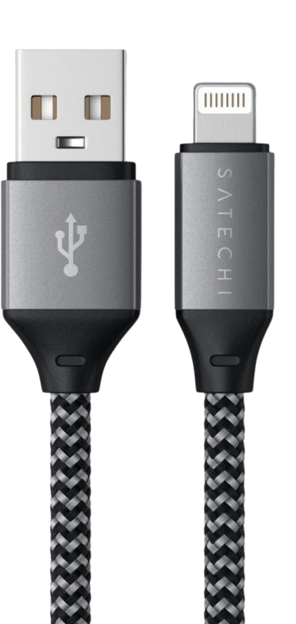 Satechi USB-A till Lightningkabel 25cm